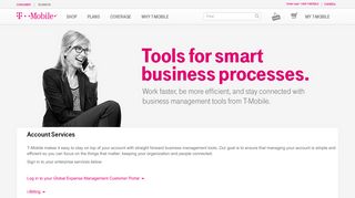 T-Mobile Business Account Services | Business Management Tools