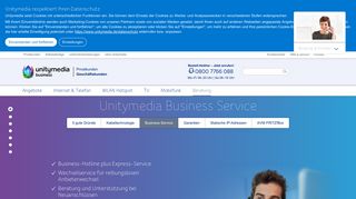 Ihr Kundenservice für Businesskunden | Unitymedia Business