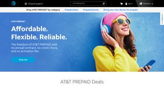 AT&T PREPAID - Prepaid Phones, Tablets & No Contract Plans