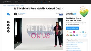 Is T-Mobile's Free Netflix A Good Deal? | WhistleOut