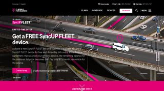 T-Mobile SyncUp FLEET | Fleet Management Solution | Track Your Fleet