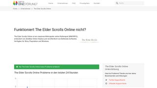 The Elder Scrolls Online funktioniert nicht? Aktueller Status, Probleme ...