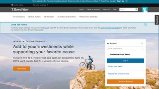 Mutual Funds, Retirement and Investment Services | T. Rowe Price