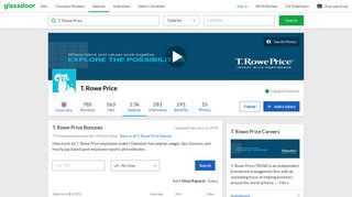 T. Rowe Price Bonuses | Glassdoor