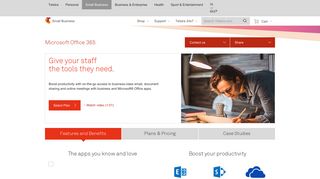 Microsoft Office 365 for your Business from Telstra