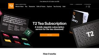 Subscription - T2 Tea