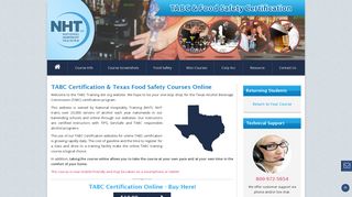 TABC Certification Online | Texas Food Manager