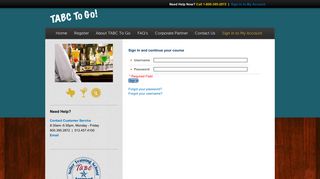 Sign In | TABC To Go Certification