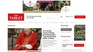 The Tablet | International Catholic News & Opinion