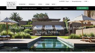 Boutique Hotels & Resorts | Small Luxury Hotels of the World