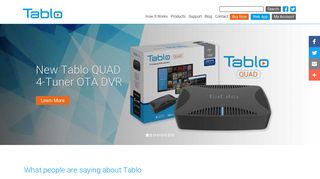 Official Tablo OTA DVR Site | Over The Air (OTA) DVR | Tablo