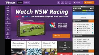 TABtouch | TAB Online Racing & Sports Betting