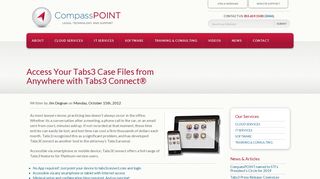 Access Your Tabs3 Case Files from Anywhere with Tabs3 Connect ...