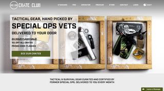 The Crate Club - Tactical Survival Gear Monthly Subscription