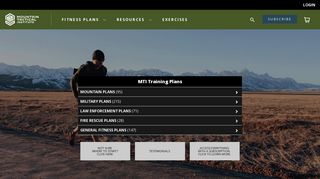 Mountain Tactical Institute: Fitness Plans Personalized to Your Goals