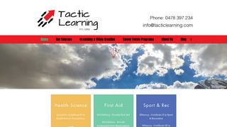 Tactic Learning: Training Design