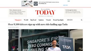 Over 9500 drivers sign up with new ride-hailing app Tada