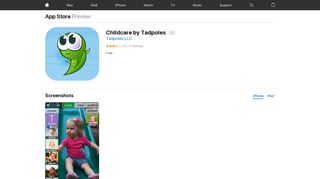 Childcare by Tadpoles on the App Store - iTunes - Apple