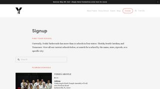 Signup — Yeshá Taekwondo - Yesha Ministries