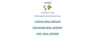 TAFE Email Remote Access