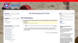 SLSQ TAF Portal