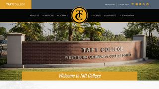 Taft College | Dedicated to your success