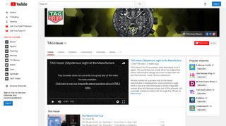 TAG Heuer - YouTube