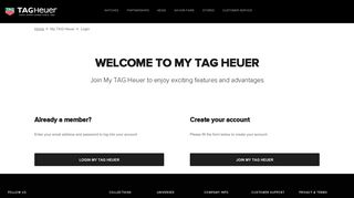 Login - TAG Heuer