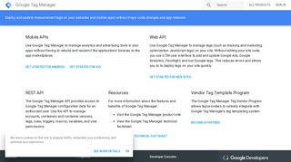 Google Tag Manager | Google Developers