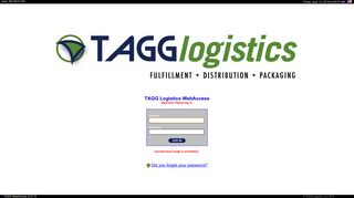 TAGG Logistics WebAccess