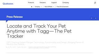 Locate and Track Your Pet Anytime with Tagg—The Pet Tracker