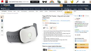Amazon.com: Tagg GPS Pet Tracker - Dog and Cat Collar Attachment ...