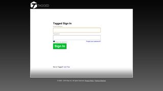 Tagged - Log In