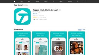 Tagged -Chill, Chat & Go Live! on the App Store - iTunes - Apple