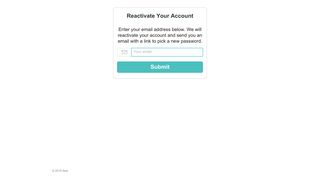 Reactivate Your Account - Tagged