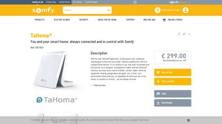 TaHoma Smart Home by Somfy