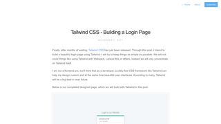 Mustafa Ehsan - Tailwind CSS - Building a Login Page