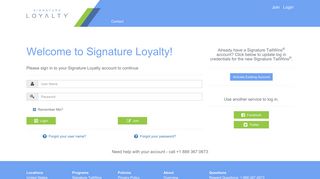 Login | Signature Flight Loyalty