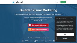 Tailwind: Pinterest & Instagram Scheduler, Analytics & Marketing Tool