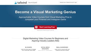 Tailwind Launchpad - Free Online Pinterest Course, Pinterest Strategy ...