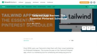 Tailwind App Review: The Essential Pinterest Scheduler ...