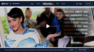 Tainster: Homepage