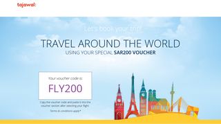 Let's book your trip! - tajawal | Online Booking for Cheap Flights ...