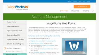 WageWorks Web Portal - Secure Website for Account Access ...