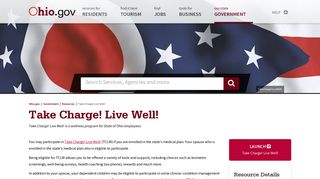 Take Charge! Live Well! - Ohio.gov