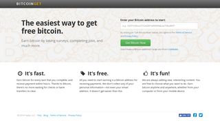 BitcoinGet: Earn Free Bitcoin