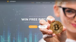 CoinEarn - Free Bitcoin Faucet, Win Free Bitcoins every 15 minutes!