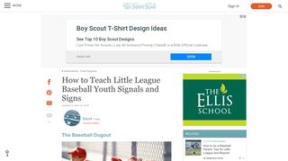 How to Teach Little League Baseball Youth Signals and Signs ...