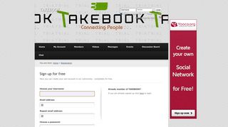 Registration - TAKEBOOK
