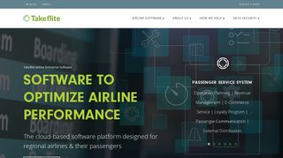 Takeflite Airline Enterprise Software Solution - Takeflite